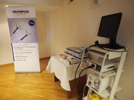 Olympus представила свои продукты на первом международном образовательном эндоскопическом видеофоруме в Сочи