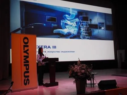 Olympus представила свои продукты на первом международном образовательном эндоскопическом видеофоруме в Сочи
