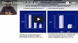 Лекция: Язвенная болезнь и HP. Лапина Т. Л.