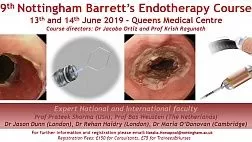 The 9th Nottingham Barrett's Endotherapy Course